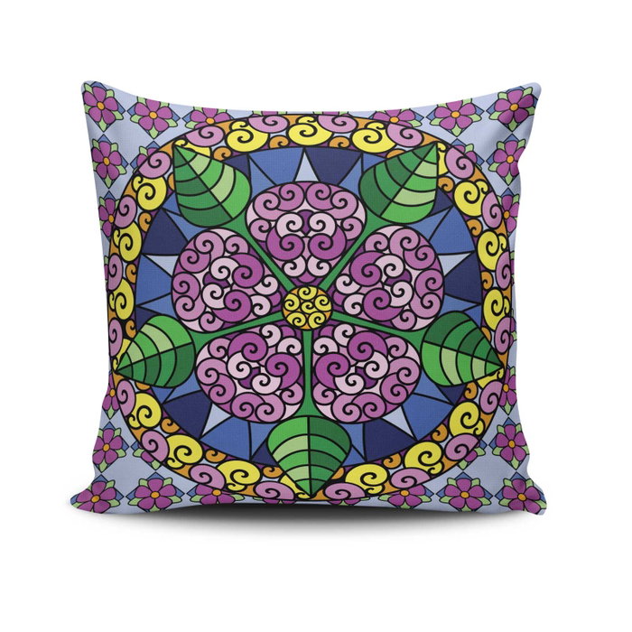 Aberto Design Cojín MANDALA-15 Multicolor Aberto Design Cojín MANDALA-15 Multicolor